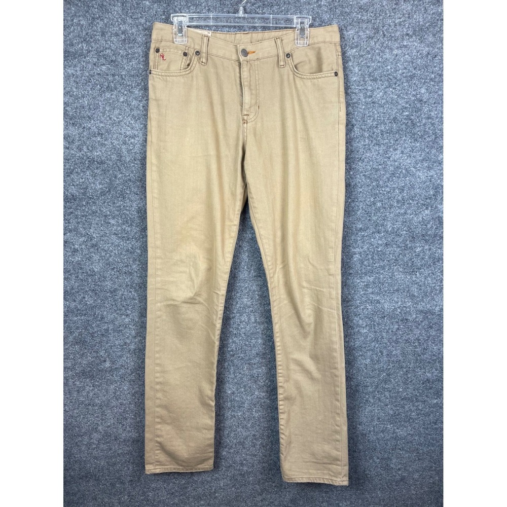 Polo Ralph Lauren Pants Mens 32x30 Tan Slim Fit Chino Jeans